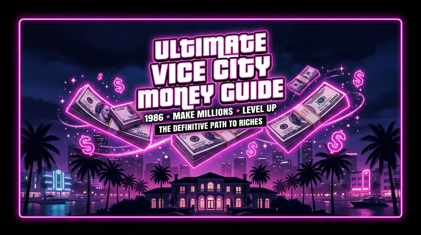 GTA Vice City Money Guide - How to Get Rich Fast